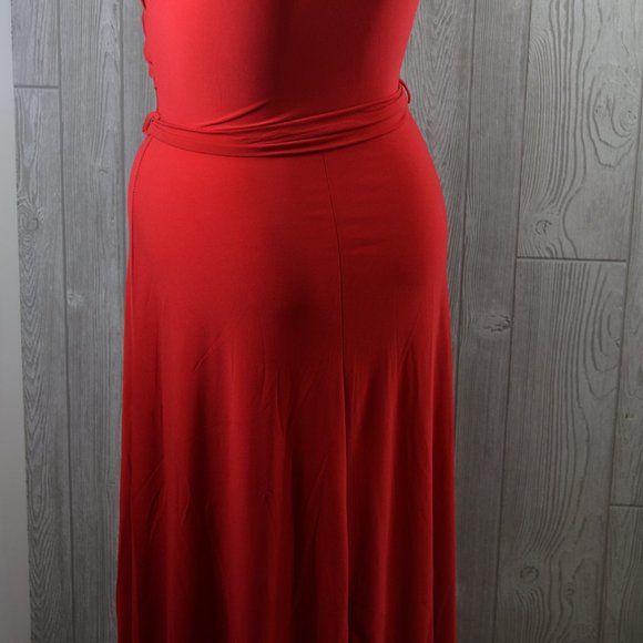 Ella Samani RED Maxi Dress PLUS SIZE - Picture 9 of 12